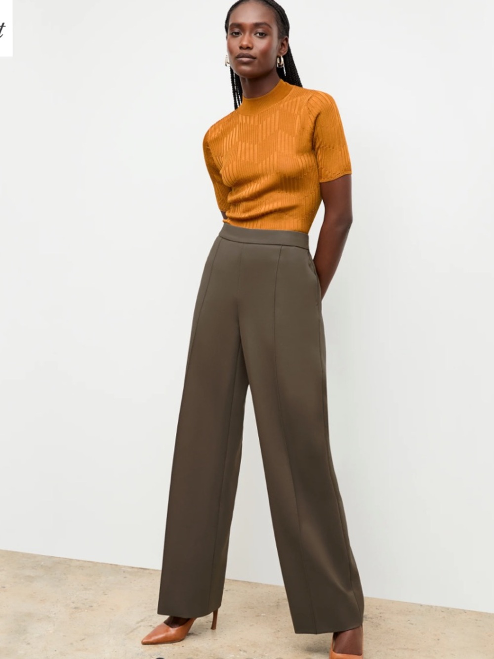 MM.LaFleur Wide-Leg Trousers